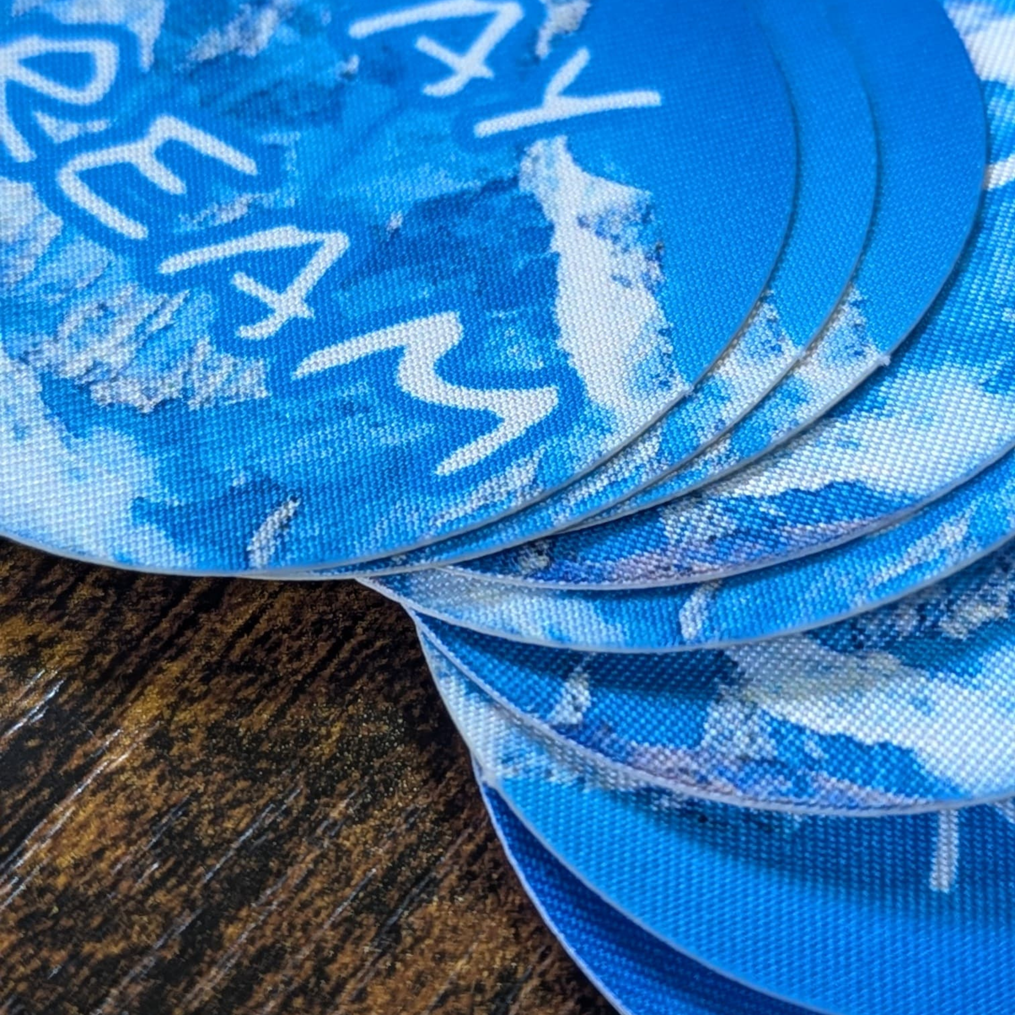 Étiquette thermocollante personnalisée