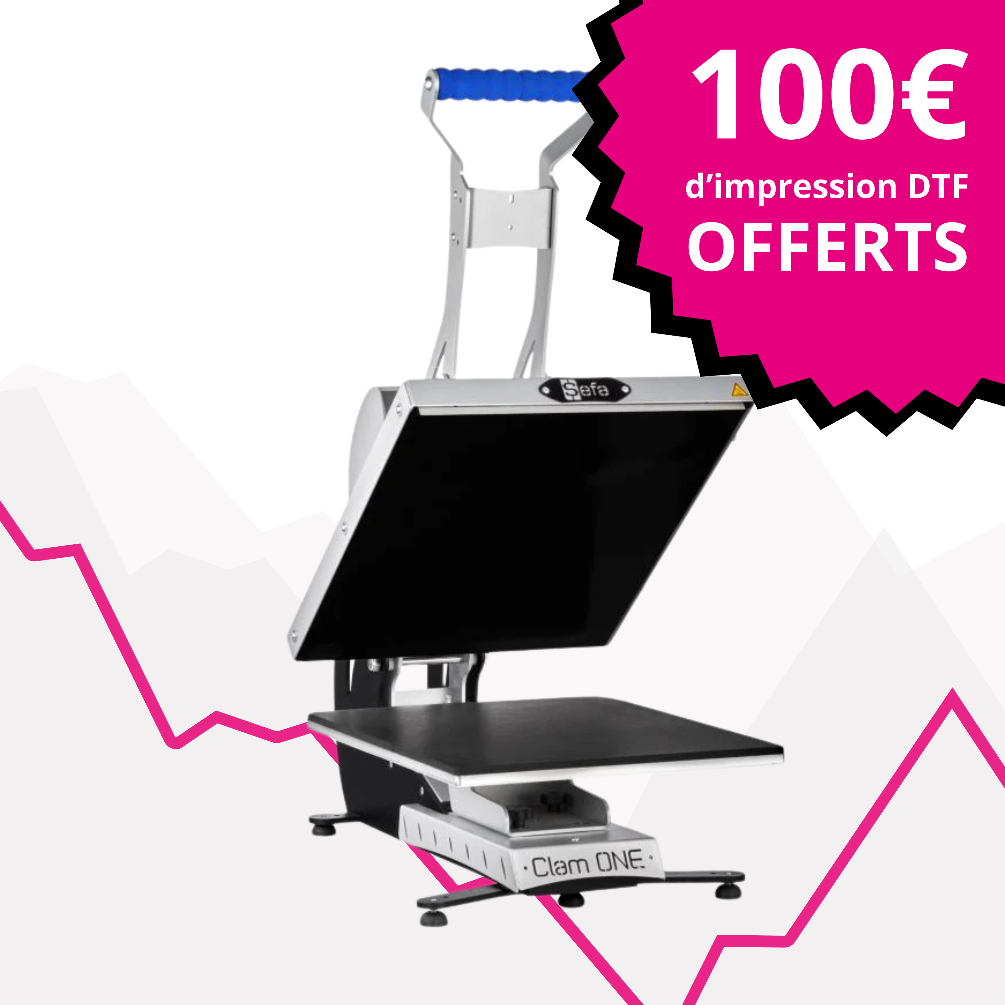 Presse à chaud Sefa - Clam One v3