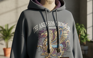 Sweat capsule, personnalisé avec transfert DTF