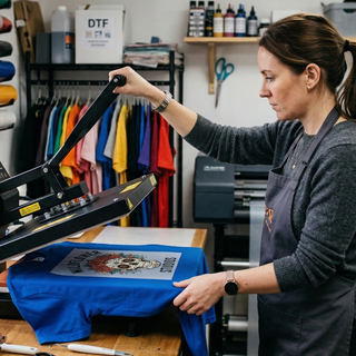 Personnaliser un textile avec un transfert et une presse à chaud