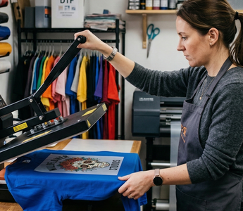 Personnaliser un textile avec un transfert et une presse à chaud
