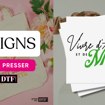 Designs prêts à presser transfert DTF