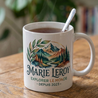 Mug personnalisé avec transfert de sublimation