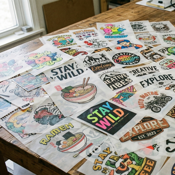Transfert textile – DTF, sérigraphie, sublimation pour professionnels