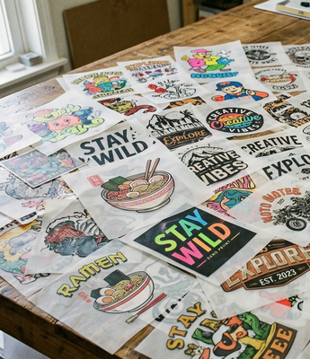 Transfert textile – DTF, sérigraphie, sublimation pour professionnels