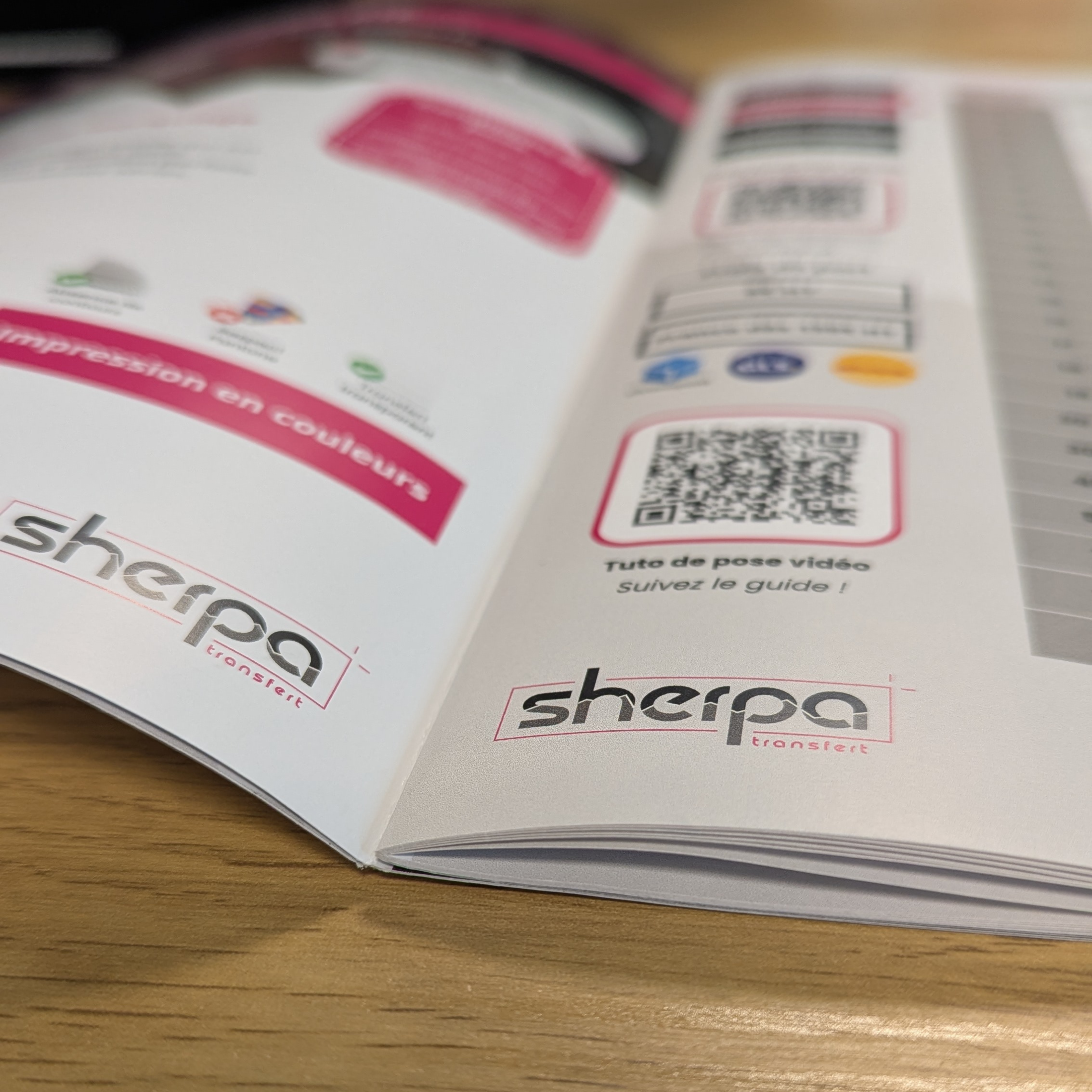 Catalogue produits Sherpa Transfert