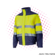 Bleu marine/jaune