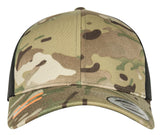 Casquette style trucker camouflage - FLEXFIT - #6606MC