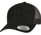 Casquette style trucker aspect daim - FLEXFIT - #6606SU