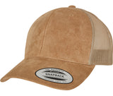 Casquette style trucker aspect daim - FLEXFIT - #6606SU