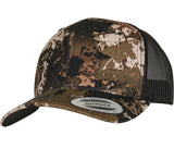 Casquette trucker motif cendré - FLEXFIT - #6606VC