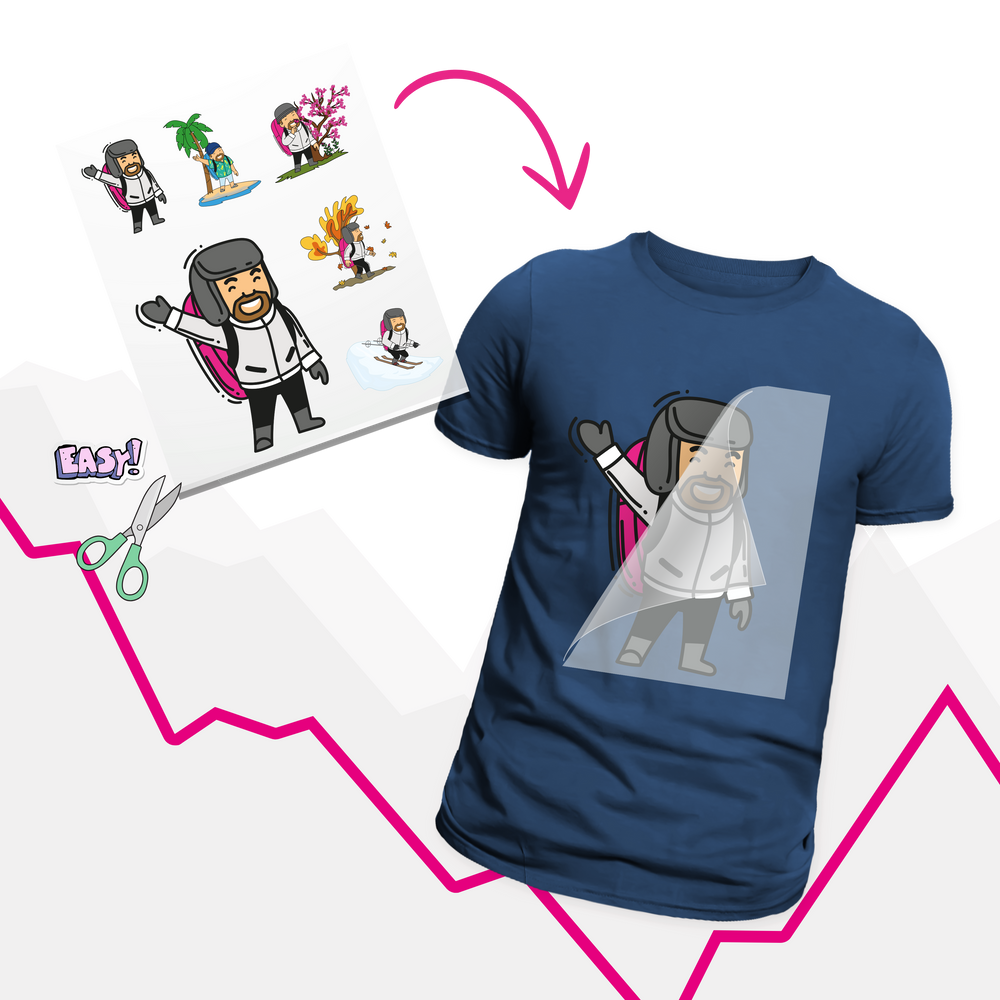 Impression DTF au logo - Easy order