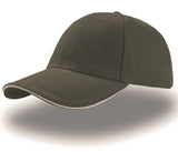 Casquette 6 pans sandwich - ATLANTIS HEADWEAR - #AT003