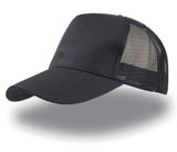 Casquette 5 pans style trucker en coton - ATLANTIS HEADWEAR - #AT085