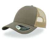 Casquette 5 pans style trucker en coton - ATLANTIS HEADWEAR - #AT085