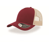 Casquette 5 pans style trucker en coton - ATLANTIS HEADWEAR - #AT085