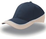 Casquette 6 pans contrastée - ATLANTIS HEADWEAR - #AT088