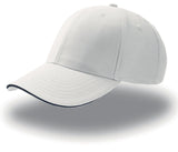Casquette 6 pans visière sandwich - ATLANTIS HEADWEAR - #AT094