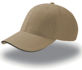 Casquette 6 pans visière sandwich - ATLANTIS HEADWEAR - #AT094