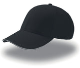 Casquette 6 pans visière sandwich - ATLANTIS HEADWEAR - #AT094