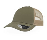 Casquette Rapper en coton canvas - ATLANTIS HEADWEAR - #AT180