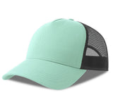 Casquette 5 pans style trucker en coton - ATLANTIS HEADWEAR - #AT228