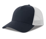 Casquette 5 pans style trucker en coton - ATLANTIS HEADWEAR - #AT228