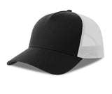 Casquette 5 pans style trucker en coton - ATLANTIS HEADWEAR - #AT228