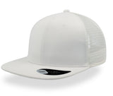 Casquette visière plate style trucker - ATLANTIS HEADWEAR - #AT263