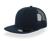 Casquette visière plate style trucker - ATLANTIS HEADWEAR - #AT263