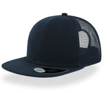 Casquette visière plate style trucker - ATLANTIS HEADWEAR - #AT263