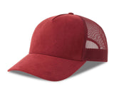 Casquette style trucker en faux daim - ATLANTIS HEADWEAR - #AT277