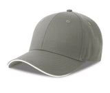 Casquette 6 pans visière sandwich - ATLANTIS HEADWEAR - #AT291