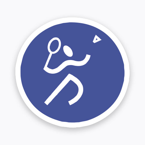 Écusson Badminton Decathlon Sport