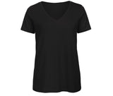 Tee-shirt femme col V en coton bio - B&C - #BC045