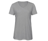 Tee-shirt col V femme Tri-blend - B&C - #BC058