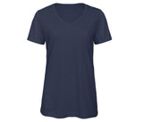 Tee-shirt col V femme Tri-blend - B&C - #BC058