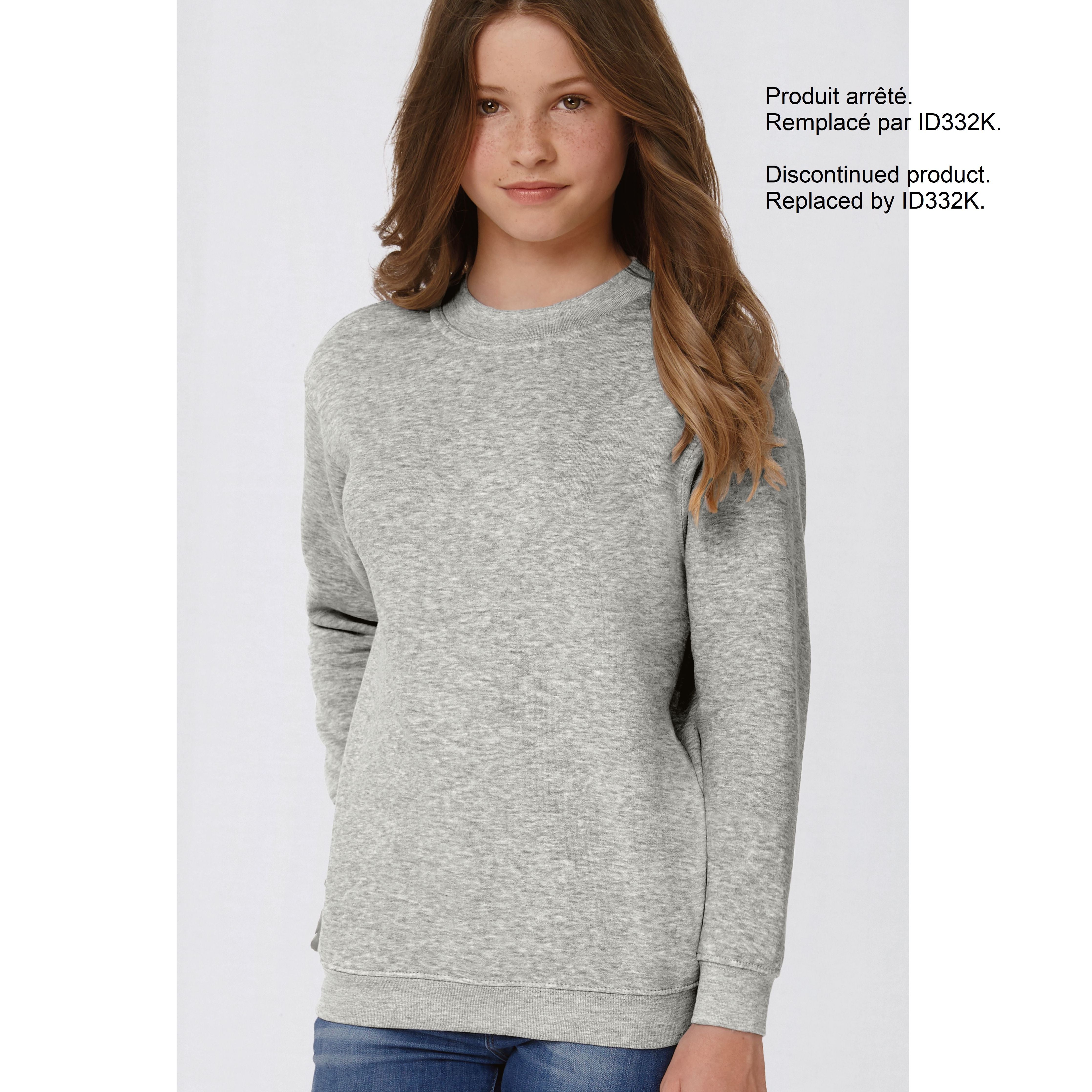Sweat enfant 80/20 manches droites 280 PST - B&C - #BC501