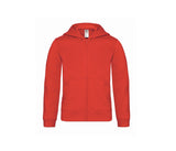 Sweat capuche zippé enfant - B&C - #BC504