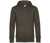 Sweat capuche zippé KING - B&C - #BCU03K