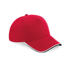 Casquette Authentic visière passepoilée - BEECHFIELD - #BF025C