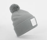 Bonnet avec pompon et patch - BEECHFIELD - #BF338R