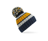 Bonnet rayé avec pompon - BEECHFIELD - #BF392
