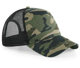 Casquette 5 pans américaine camouflage - BEECHFIELD - #BF694
