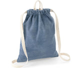 Sac de gym en denim - BAG BASE - #BG642