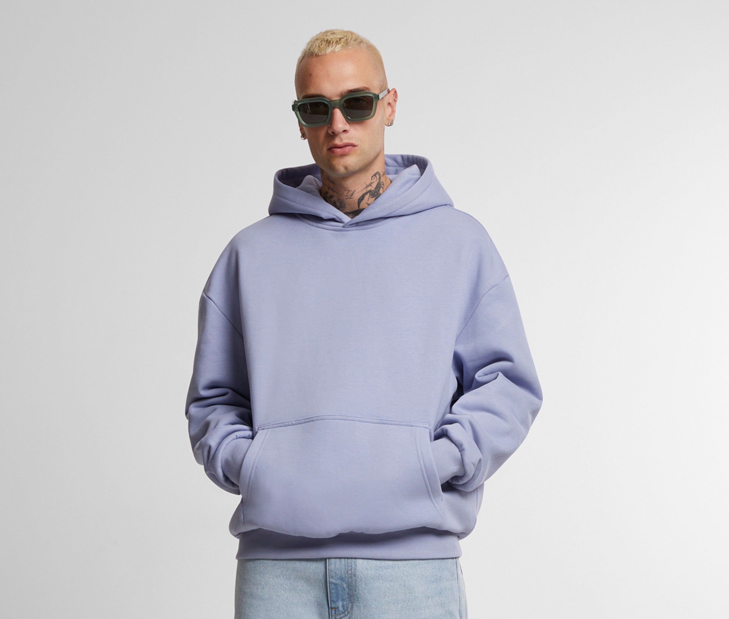 Sweat à capuche oversize - BUILD YOUR BRAND - #BY268
