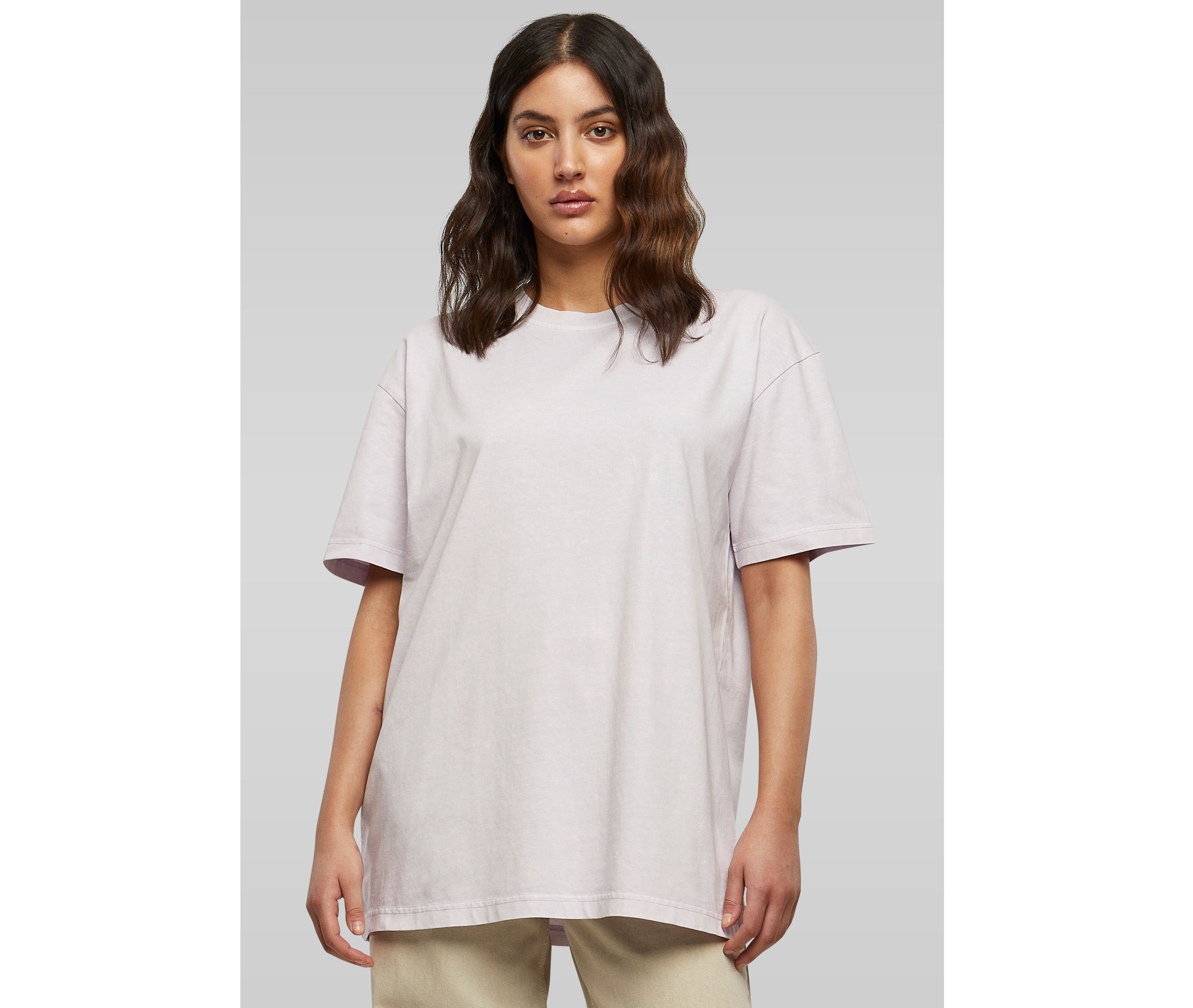 Tee-shirt femme délavé - BUILD YOUR BRAND - #BY270