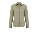 Chemise manches longues en polyester recyclé femme - CRAGHOPPERS - #CES002