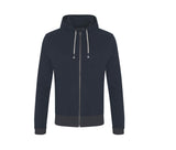 Sweat capuche zippé en coton recyclés - ECOLOGIE - #EA051