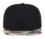 Casquette snapback motif fleuri - FLEXFIT - #F6089F